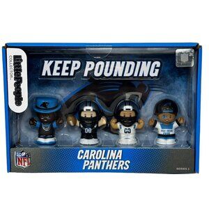 Fisher Price Little People Collector NFL Carolina Panthers 4 Pack Football Toys